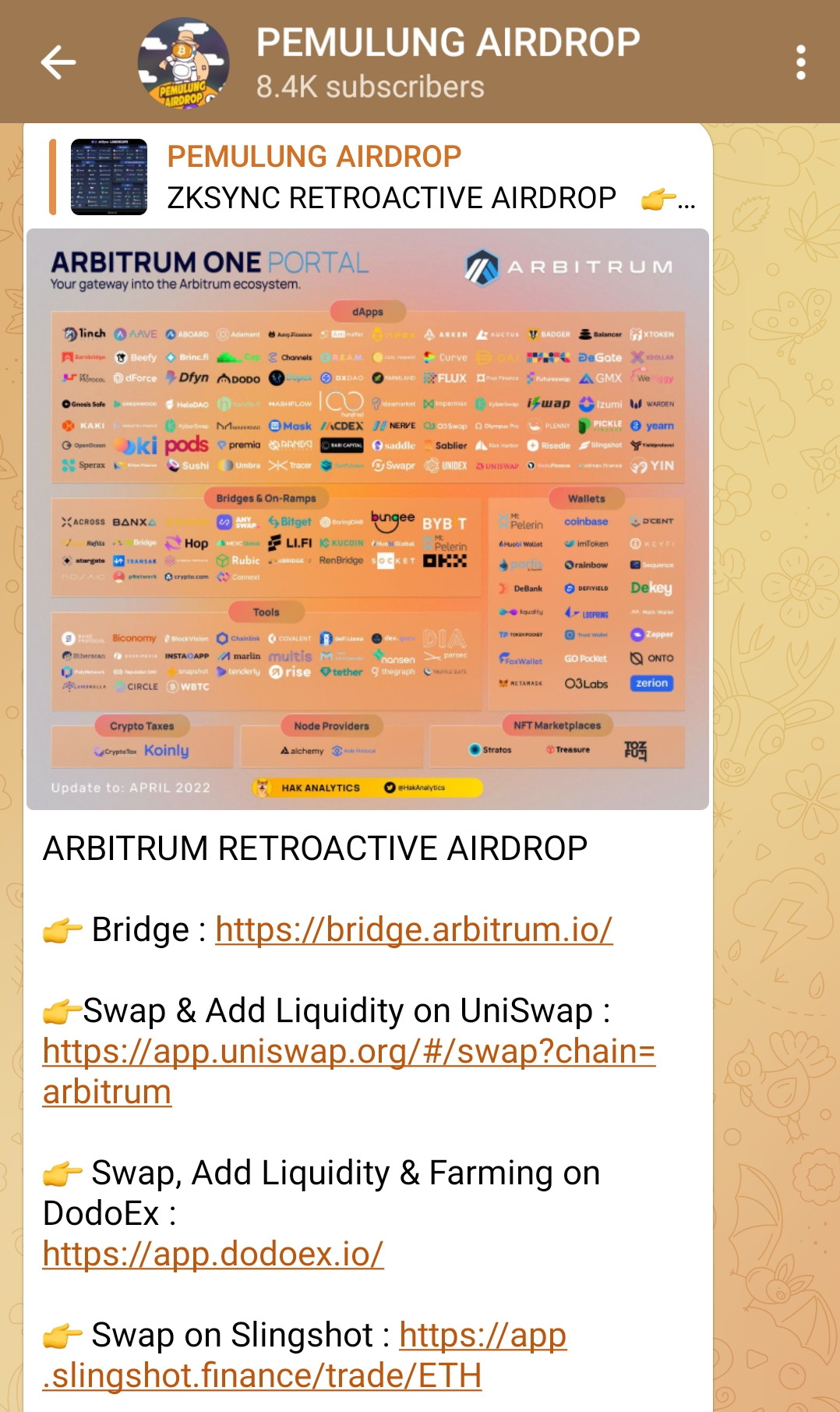 Airdrop Info Telegram